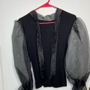 Black blouse